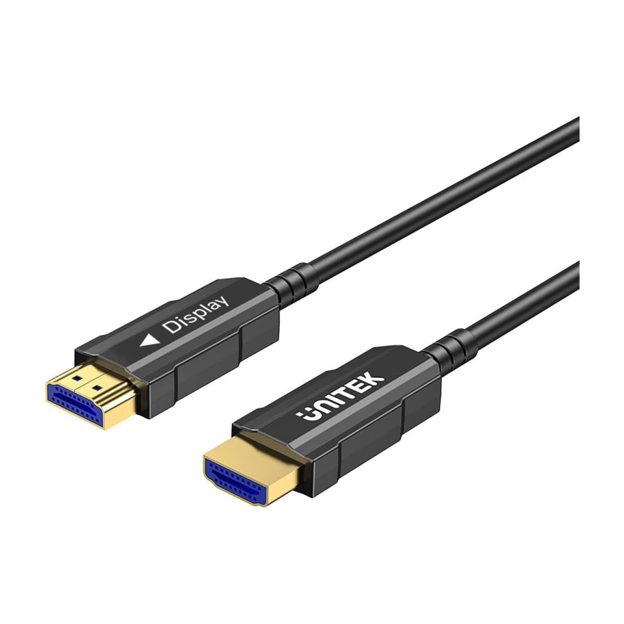 Unitek 4K 60Hz HDMI Male to Male Fibre Optic Cable 40m C11072BK