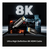 Unitek 20m 8K Fiber Optic HDMI Cable C11085GY01-20M