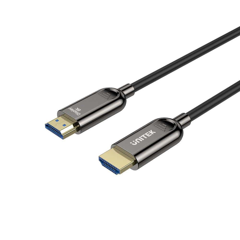 Unitek 50m 8K Fiber Optic HDMI Cable C11085GY01-50M