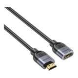Unitek 8K HDMI 2.1 Male to Female Extension Cable 48Gbps 0.5m Space Grey C11091A