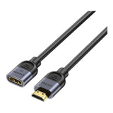 Unitek 8K HDMI 2.1 Male to Female Extension Cable 48Gbps 0.5m Space Grey C11091A