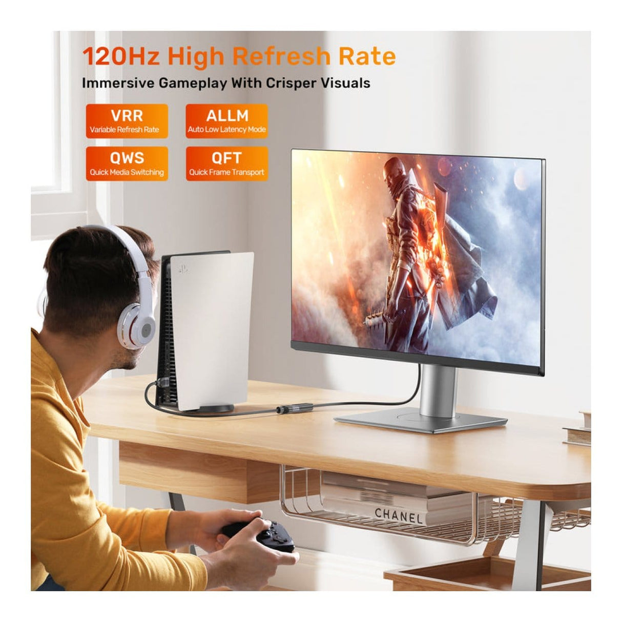 Unitek Ultra Stream 8K HDMI Male to Female Extension Cable 3m C11091AGY01-3M