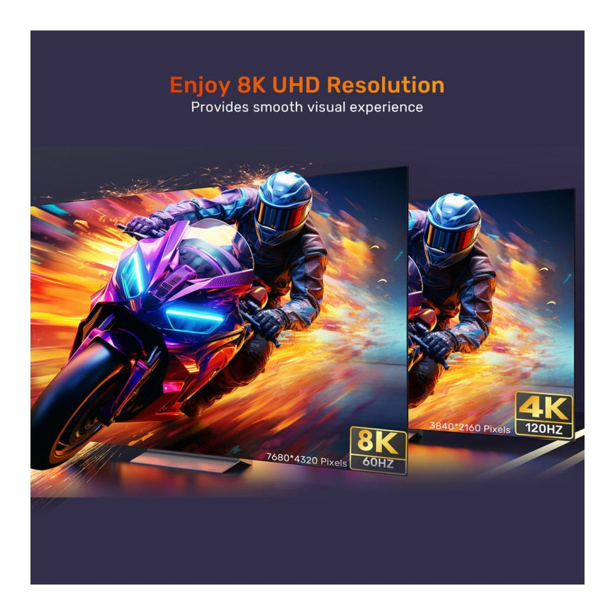 Unitek Ultra Stream 8K HDMI Male to Female Extension Cable 3m C11091AGY01-3M
