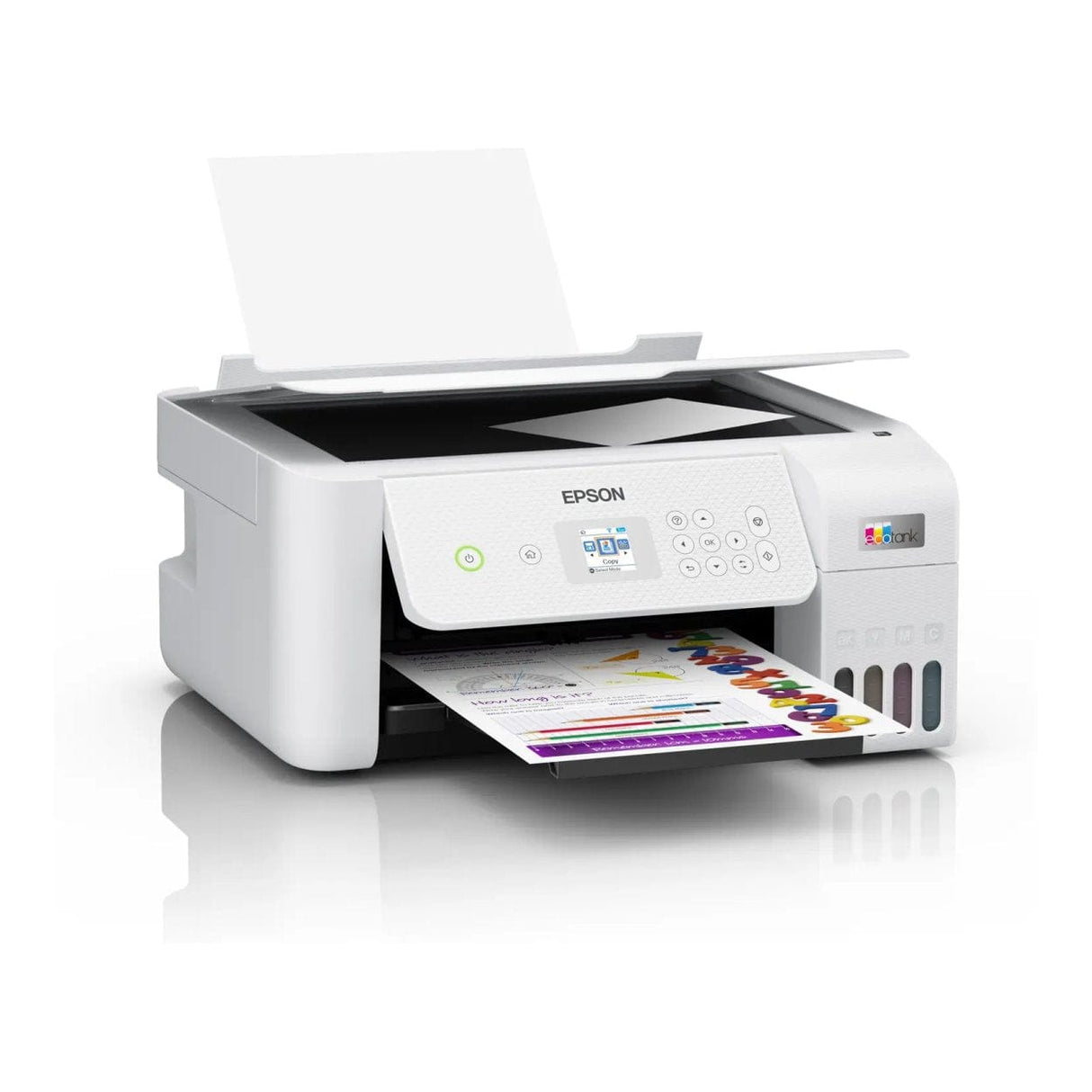 Epson EcoTank L3266 A4 Inkjet Wi-Fi Multifunction Inkjet Printer C11CJ66415