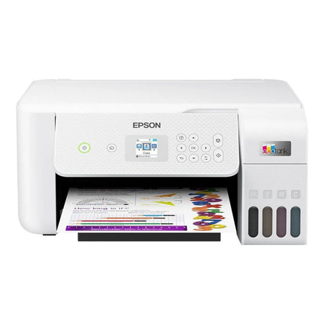 Epson EcoTank L3266 A4 Inkjet Wi-Fi Multifunction Inkjet Printer C11CJ66415