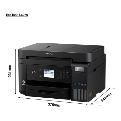 Epson L6370 CISMETA A4 Multifunctional Ecotank Colour Inkjet Printer C11CL43405