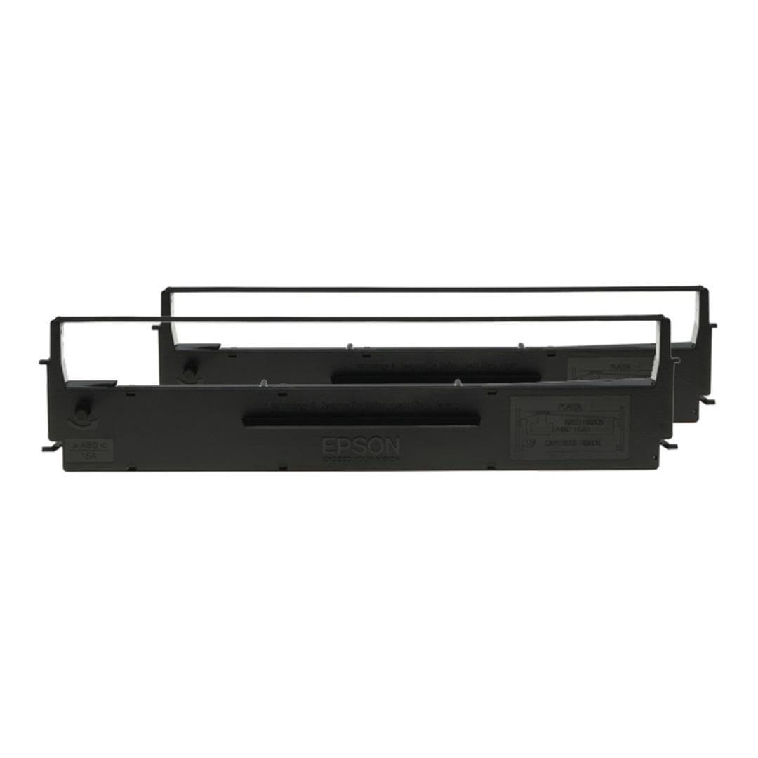 Epson LQ-350 SIDM Black Ribbon Cartridge 2-pack C13S015646