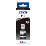 Epson 112 Ink Bottle Black EcoTank Original 127ml Single-pack C13T06C14A