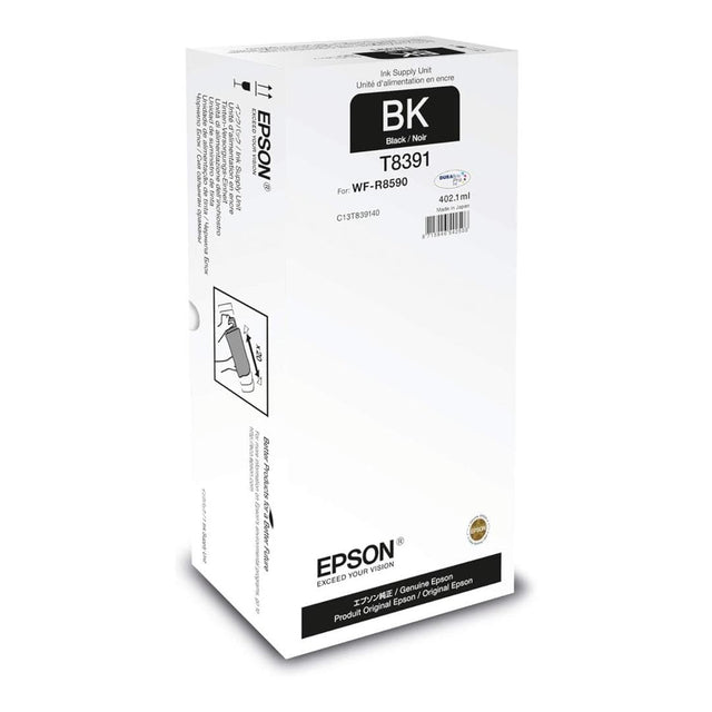 Epson WorkForce Pro WF-R8590 XL Black Ink Cartridge Original C13T839140 Single-pack