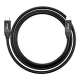 Unitek 2m 40GBPS 240W USB4 USB-C Cable C14100ABK01-2M