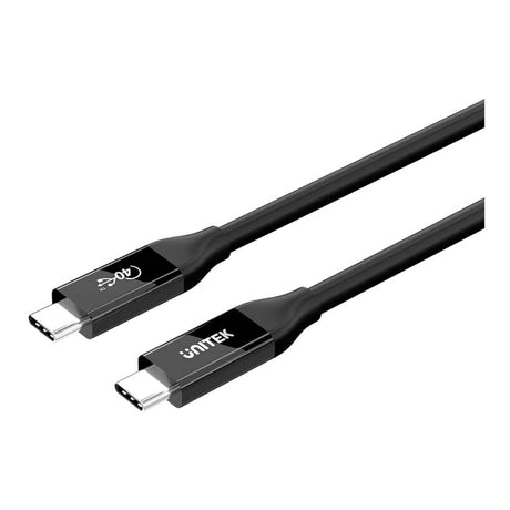 Unitek 2m 40GBPS 240W USB4 USB-C Cable C14100ABK01-2M