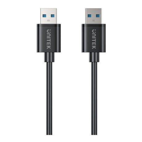 Unitek USB 3.0 Type-A Male to Male Data Cable 5Gbps 1.5m Black C14102BK