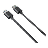 Unitek USB 3.0 Type-A Male to Male Data Cable 5Gbps 1.5m Black C14102BK