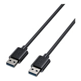 Unitek USB 3.0 Type-A Male to Male Data Cable 5Gbps 1.5m Black C14102BK