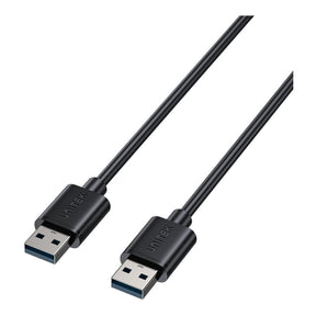 Unitek USB 3.0 Type-A Male to Male Data Cable 5Gbps 1.5m Black C14102BK