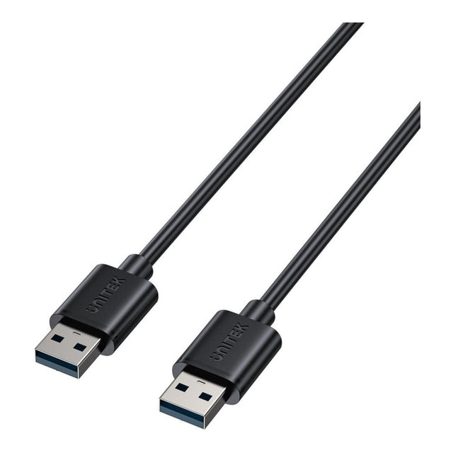 Unitek USB 3.0 Type-A Male to Male Data Cable 5Gbps 1.5m Black C14102BK