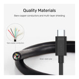 Unitek 2m USB 3.0 to USB-C Charging Cable C14103BK-2M