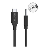 Unitek Dell 65W USB-C to DC Jack 4.5 x 3.0 mm Charging Cable C14120BK-1.8M