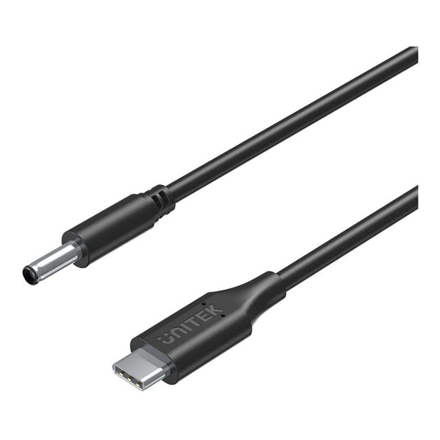 Unitek Dell 65W USB-C to DC Jack 4.5 x 3.0 mm Charging Cable C14120BK-1.8M