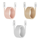 Unitek 100W Magnetic USB-C to USB-C Cable 1m Pastel Pink C14141APK01