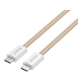 Unitek 100W Magnetic USB-C to USB-C Cable 1m Cream Latte C14141SCL