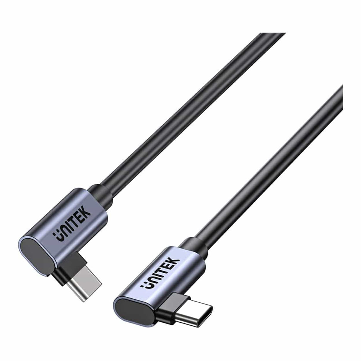Unitek 50cm PD 100W USB-C Right Angle Cable C14147ABK01-0.5M