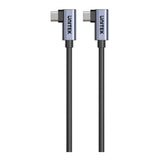 Unitek 1m PD 100W USB-C Right Angle Cable C14147ABK01-1M