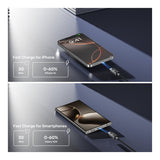 Unitek 60W Type-C Male to Male Charging Cable 2m with LED Display C14158ABK-2M