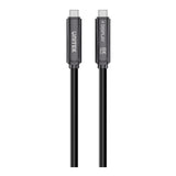 Unitek 8K Fibre Optic USB-C to USB-C Cable 10Gbps 60W 15m Black C14178A-15M