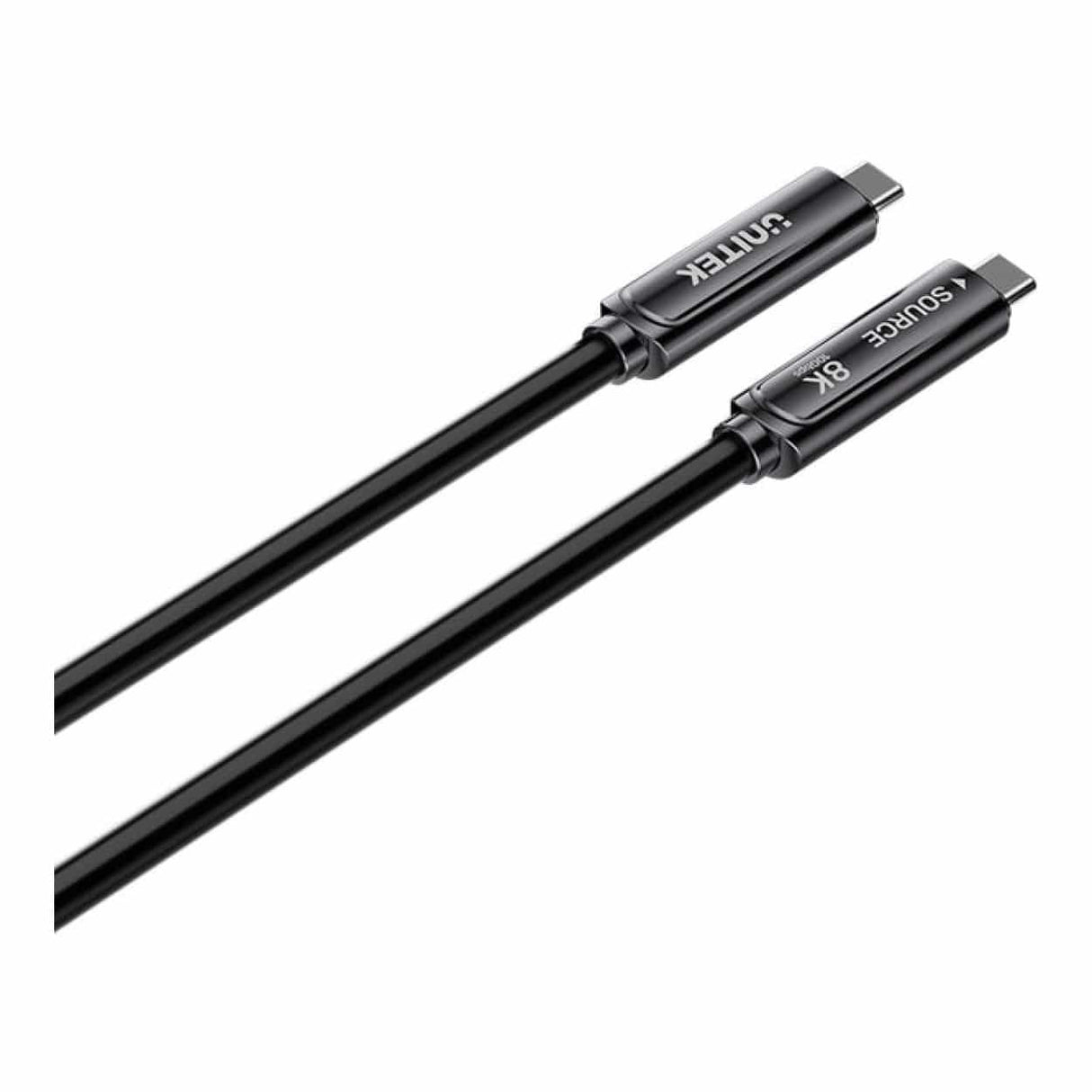 Unitek 8K Fiber Optic Type-C Male to Male Full-Featured Cable 10m C14178ABK01-10M