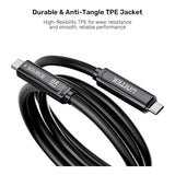 Unitek 8K Fiber Optic Type-C Male to Male Full-Featured Cable 5m C14178ABK01-5M