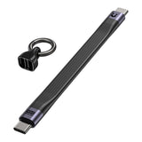 Unitek 240W Type-C USB4 Full-Featured Keychain Cable C14179ABK01-0.13M