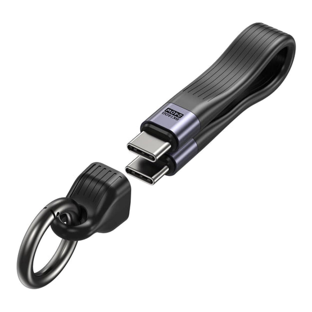 Unitek 240W Type-C USB4 Full-Featured Keychain Cable C14179ABK01-0.13M
