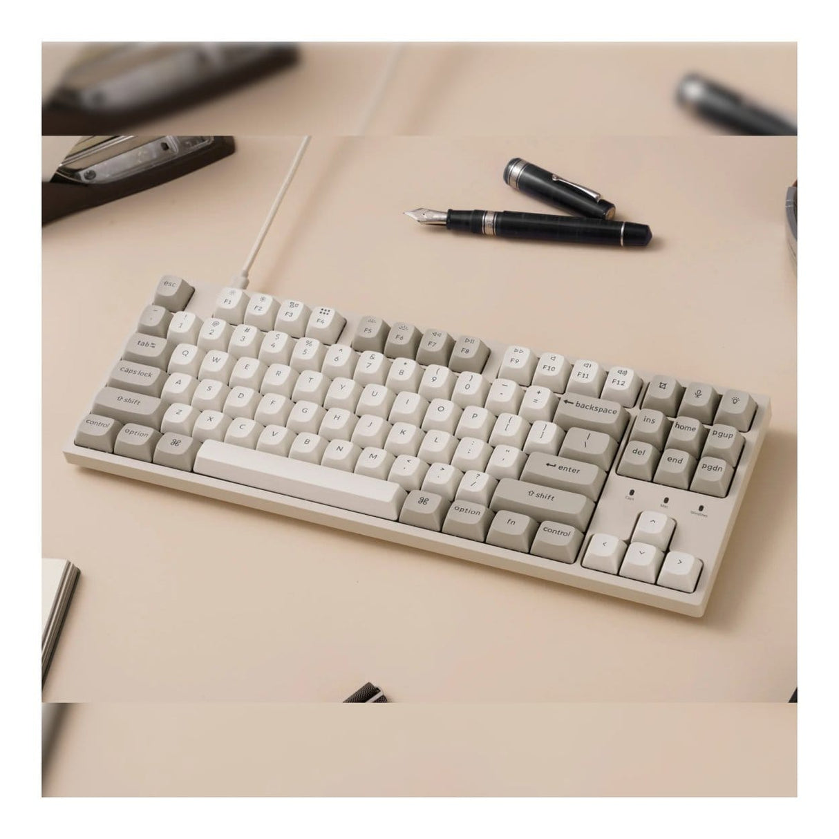 Keychron C1 Pro 8K Super Red Hot-Swap RGB Wired Keyboard C1PX-M1