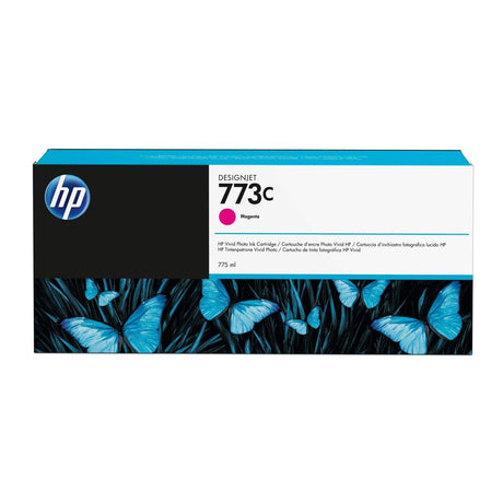 HP 773C DesignJet Magenta Standard Yield Ink Cartridge Original C1Q39A Single-pack