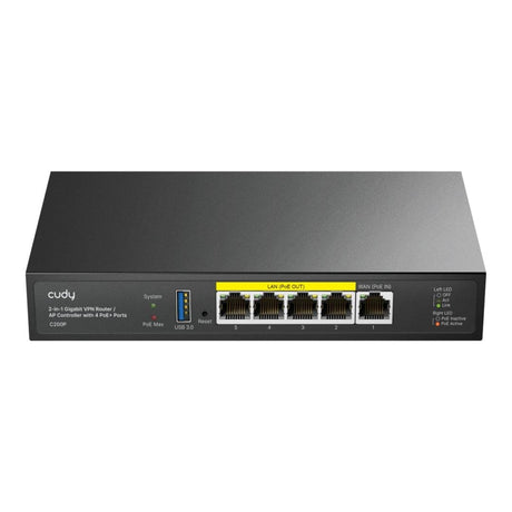 Cudy C200P Hardware AP Controller and VPN Router
