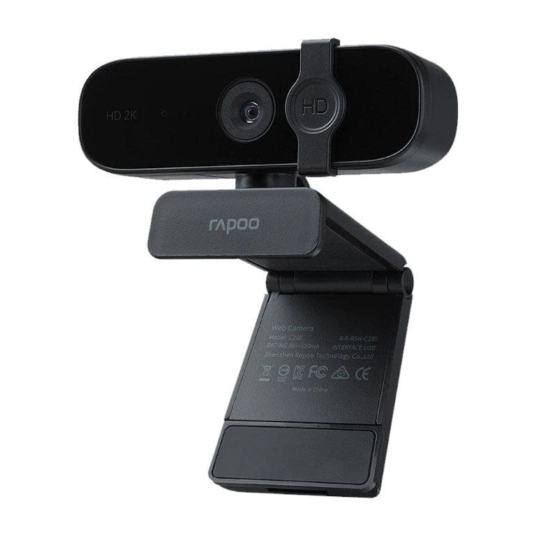 Rapoo C280-BLACK 2K HD USB Webcam