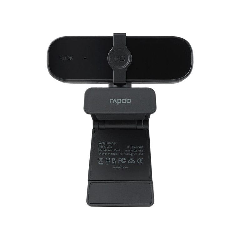 Rapoo C280-BLACK 2K HD USB Webcam