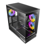 Antec C2M ARGB Compact Micro-ATX Gaming PC Case - Black