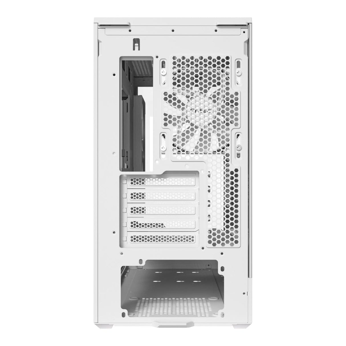 Antec C2M ARGB Compact Micro-ATX Gaming PC Case - White