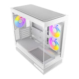 Antec C2M ARGB Compact Micro-ATX Gaming PC Case - White