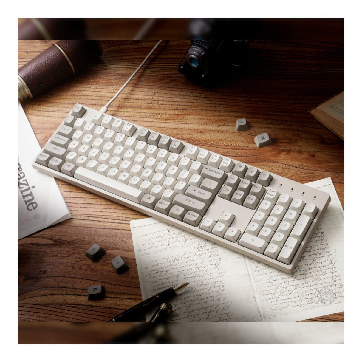 Keychron C2 Pro 100 8K Super Red Switch RGB Wired Custom Mechanical Keyboard C2PX-M1