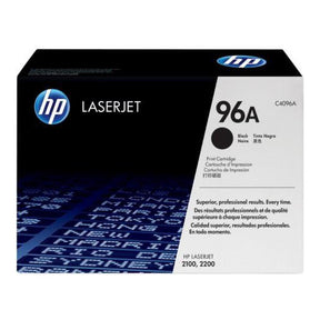 HP LaserJet 96A Black Toner Cartridge 5000 Pages Original C4096A Single-pack