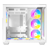 Antec C5 ARGB ATX DUAL Mid-Tower Gaming PC Case White