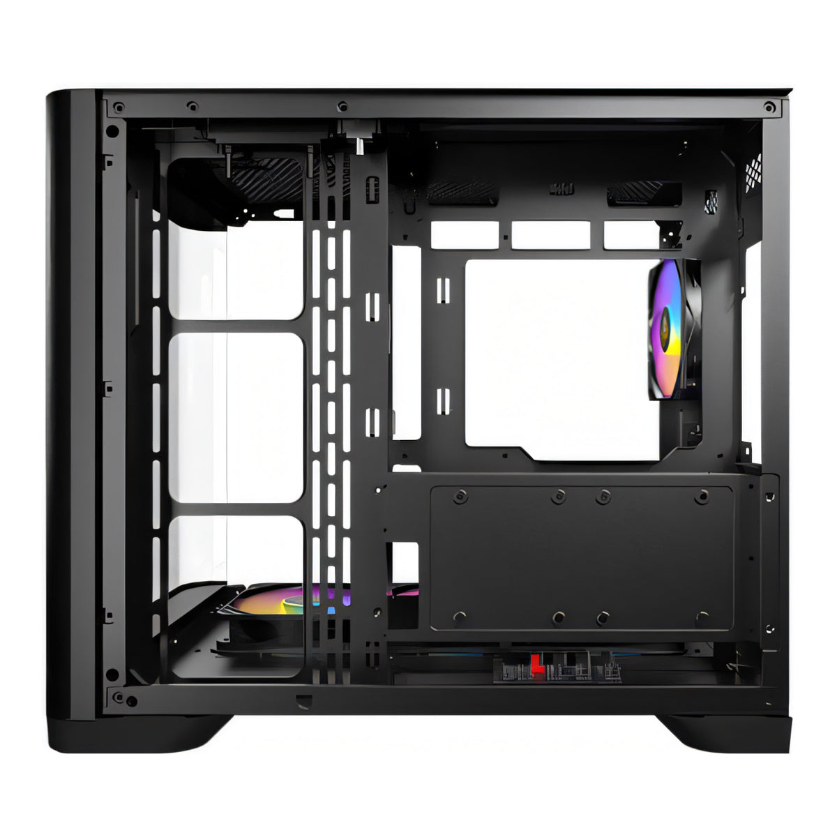 Antec C5 Curve ARGB Dual Chamber Mid-Tower ATX Gaming Black PC Case