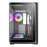 Antec C5 Curve ARGB Dual Chamber Mid-Tower ATX Gaming Black PC Case