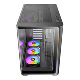 Antec C5 Curve ARGB Dual Chamber Mid-Tower ATX Gaming Black PC Case