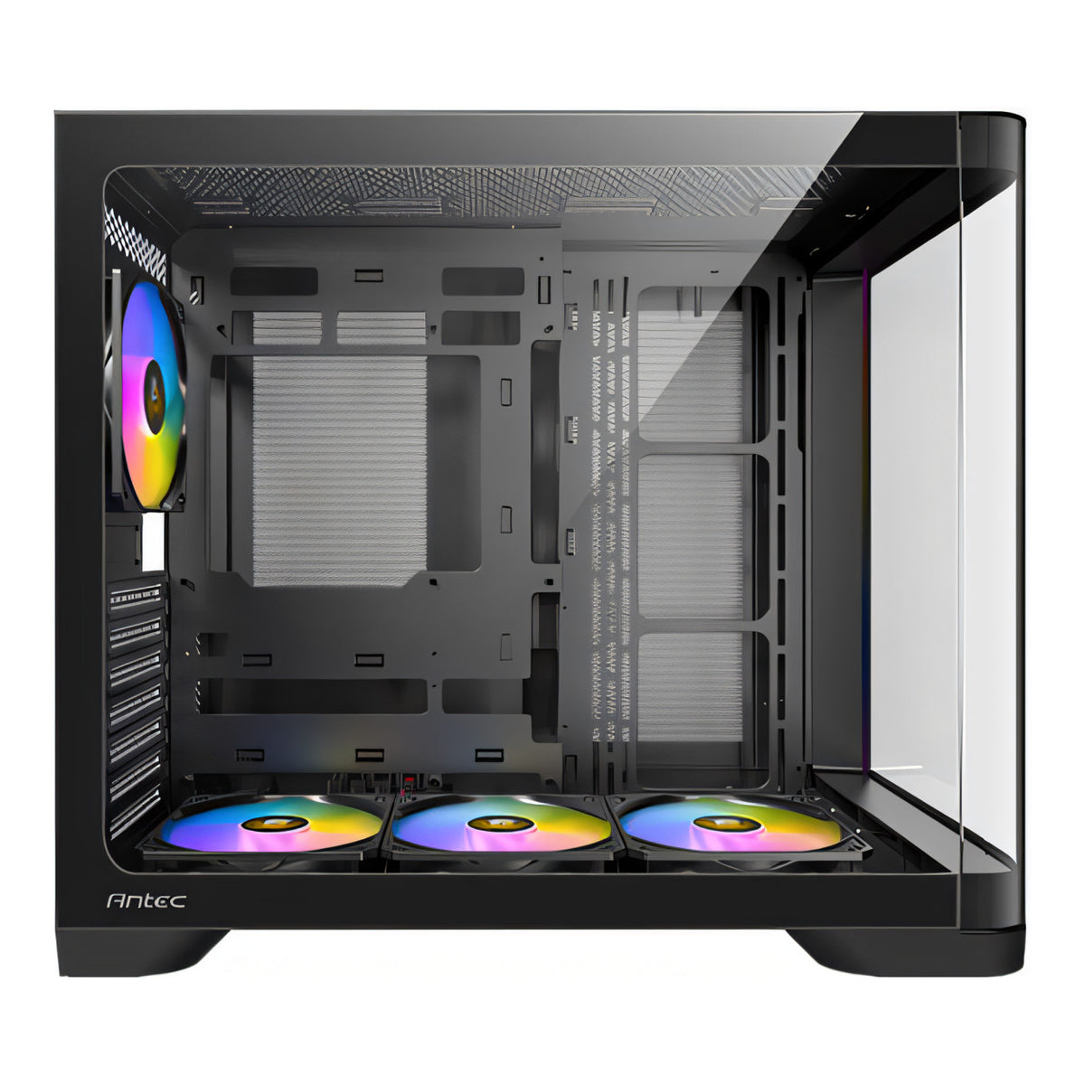 Antec C5 Curve ARGB Dual Chamber Mid-Tower ATX Gaming Black PC Case