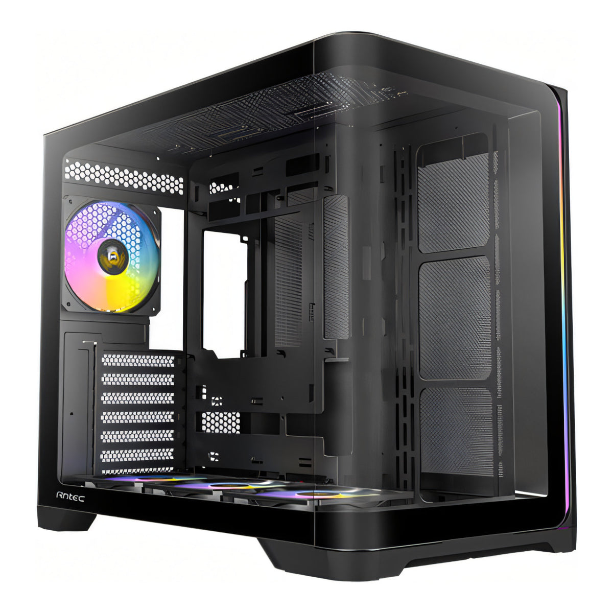 Antec C5 Curve ARGB Dual Chamber Mid-Tower ATX Gaming Black PC Case