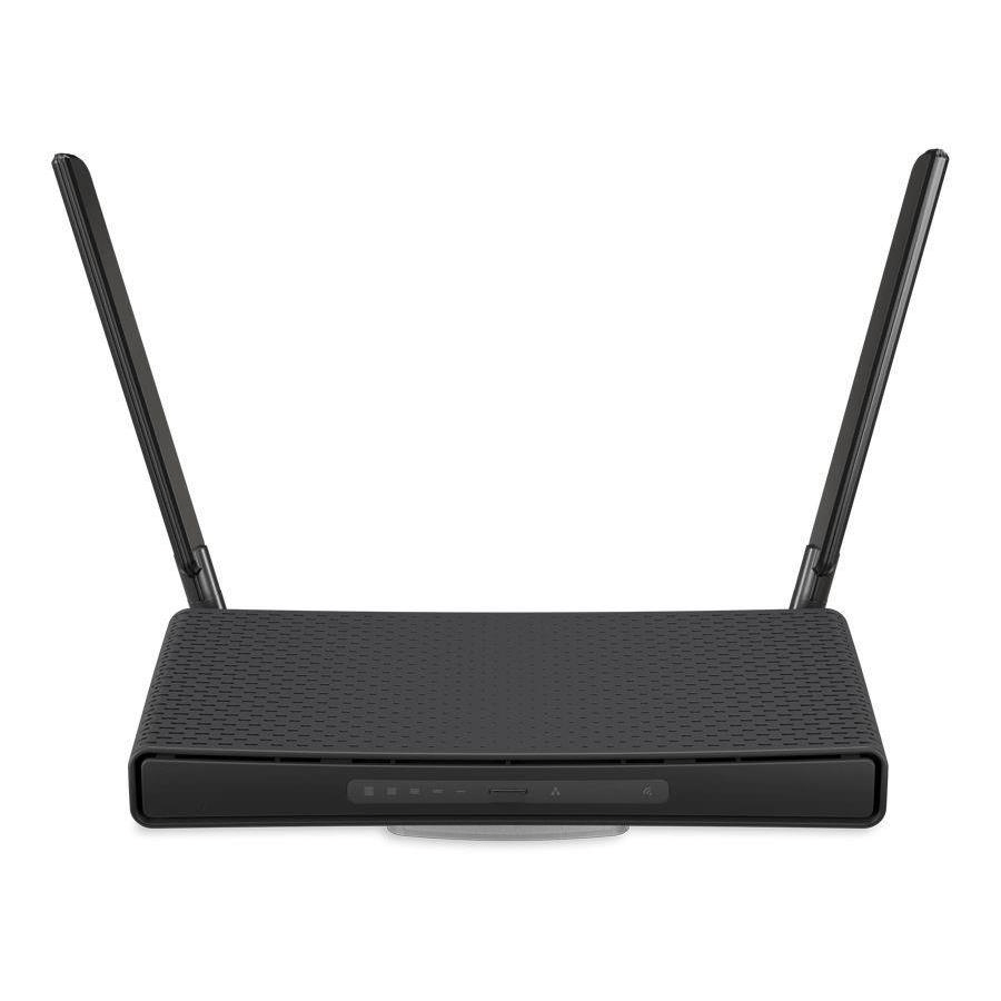 C53 Router Rear MikroTik hAP ax3 4 Gigabit 1 Port 2.5G PoE 1800Mbps Wi-Fi 6 Router C53 ...